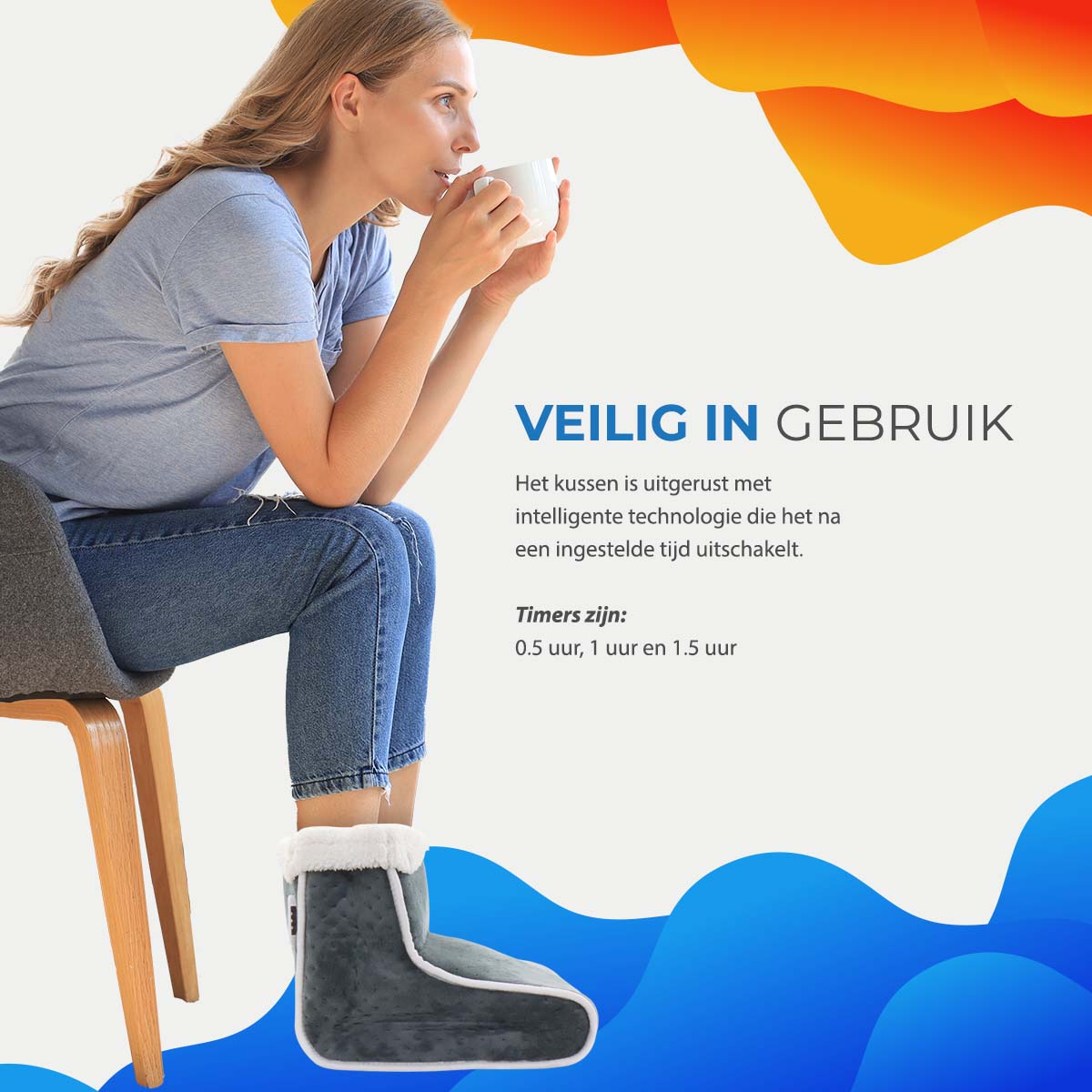 Lifeshift - Elektrische Voetenwarmer