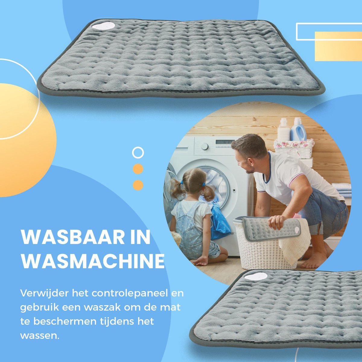 Warmtekussen Elektrisch 40x30 cm | Lifeshift