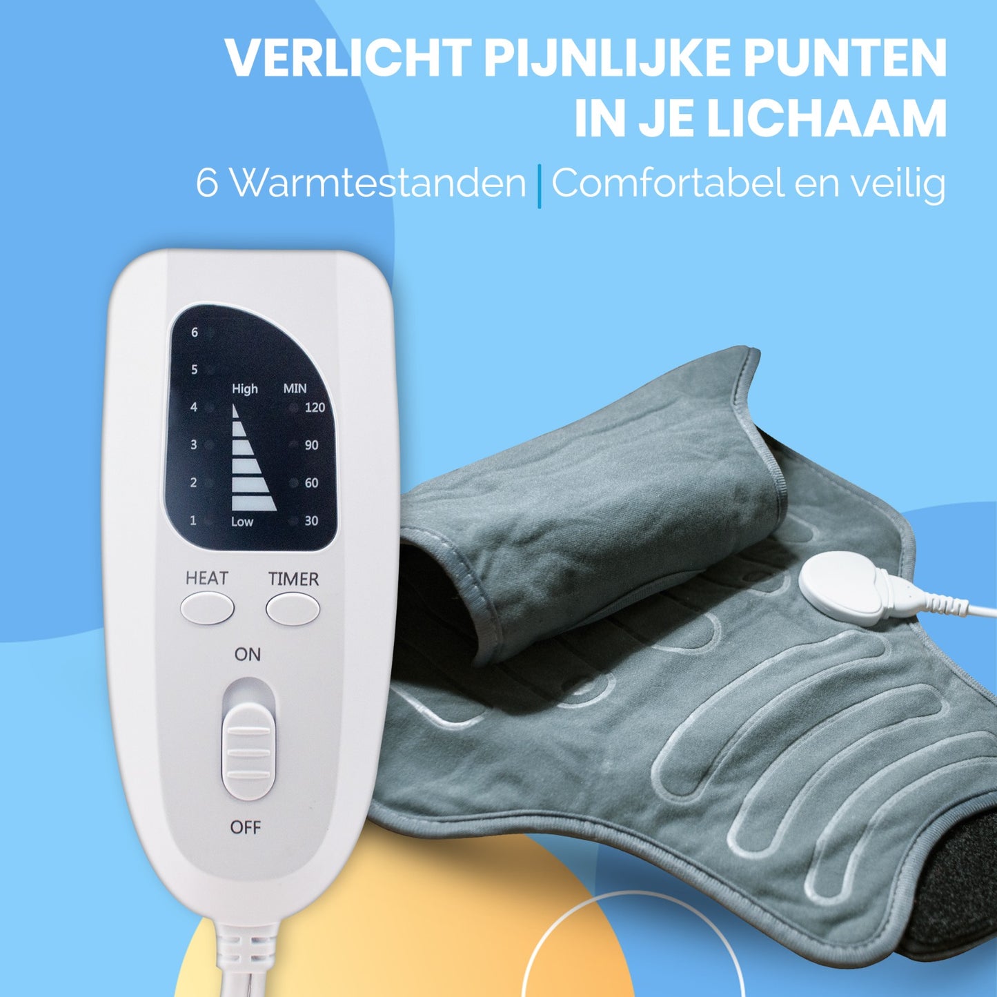Warmtekussen Voor Buik en Rug | Lifeshift