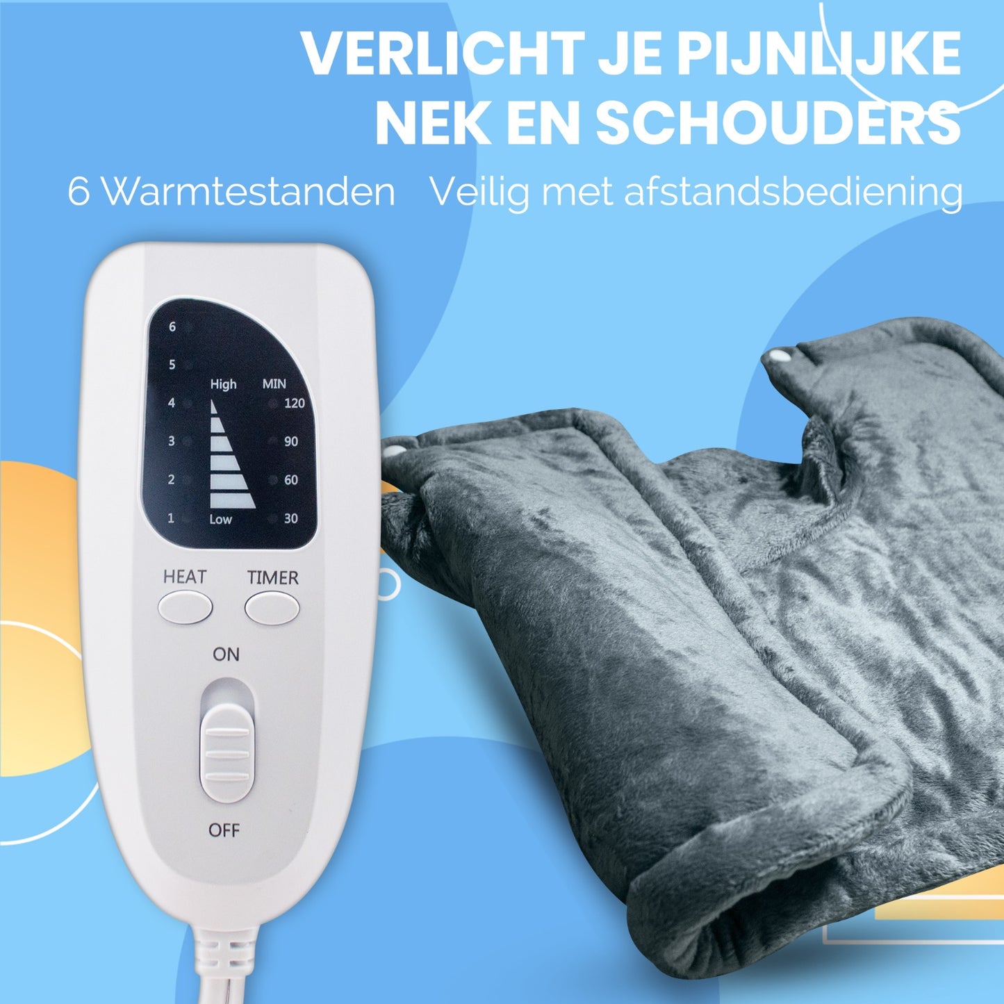 Warmtekussen voor Nek en Schouder - Lifeshift